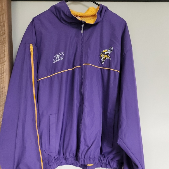 MN Vikings Reebok Jacket - Picture 1 of 3